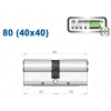Циліндр Mul-T-Lock MT5+ ключ-ключ 80 мм (40x40)