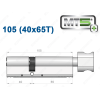 Цилиндр Mul-T-Lock MT5+ с тумблером 105 мм (40x65T)