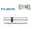 Цилиндр Mul-T-Lock MT5+ ключ-ключ 115 мм (40x75)