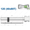 Цилиндр Mul-T-Lock MT5+ с тумблером 120 мм (40x80T)