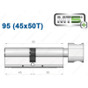 Цилиндр Mul-T-Lock MT5+ с тумблером 95 мм (45x50T)