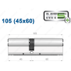 Цилиндр Mul-T-Lock MT5+ ключ-ключ 105 мм (45x60)