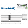 Цилиндр Mul-T-Lock MT5+ с тумблером 105 мм (45x60T)