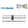 Цилиндр Mul-T-Lock MT5+ ключ-ключ 115 мм (50x65)