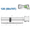 Цилиндр Mul-T-Lock MT5+ с тумблером 120 мм (50x70T)