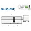 Цилиндр Mul-T-Lock MT5+ с тумблером 90 мм (55x35T)