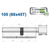 Цилиндр Mul-T-Lock MT5+ с тумблером 105 мм (60x45T)