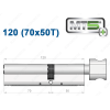 Цилиндр Mul-T-Lock MT5+ с тумблером 120 мм (70x50T)