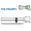 Цилиндр Mul-T-Lock MT5+ с тумблером 110 мм (75x35T)